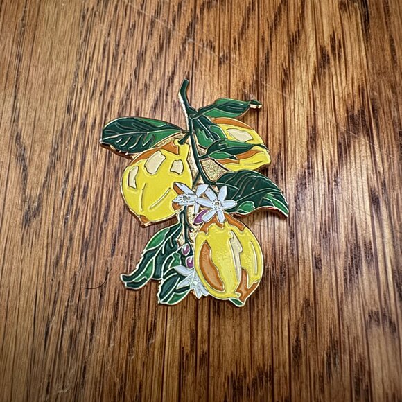Lemon Enamel Pin - Picture 1 of 5